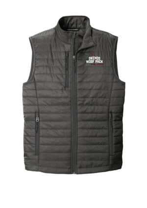 Custom Apparel - Screen Printing - Woof Pack - Unisex Packable Puffy Vest - Woof pack - 14985