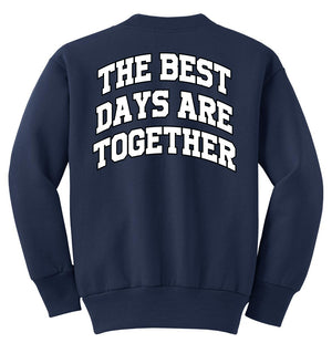 My Little SonShine Crewneck Navy back view