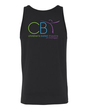 Children's Ballet Theatre Tank Top Black back view