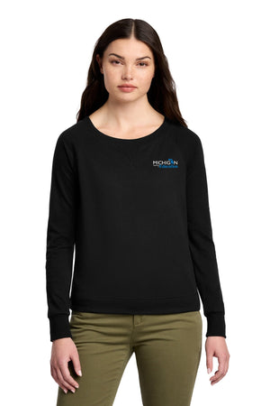 Michigan Department of Education Crewneck Black front view