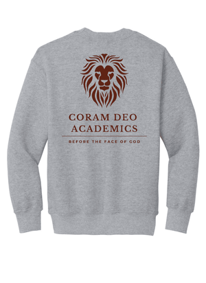 Custom Printed Apparel | Youth Crewneck Sweatshirt | Coram Deo Academics - Coram Deo 2026 - 19830