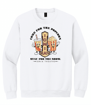 Custom Printed Apparel | Youth Crewneck Sweatshirt - Ionia Theatre - Ionia Theatre