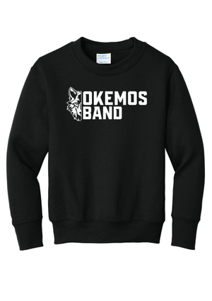 Custom Printed Apparel | Youth Crewneck Sweatshirt | Okemos Band - Okemos Band - 19961