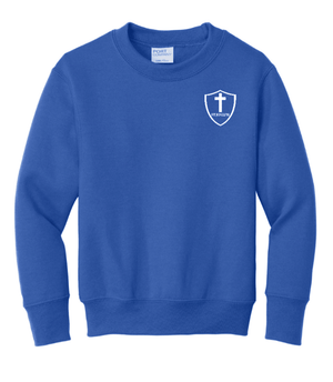 Custom Printed Apparel | Youth Crewneck Sweatshirt | St. Joseph Catholic School - St. Joseph Catholic School