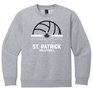 Custom Printed Apparel | Youth Custom Crewneck | St. Patrick Volleyball - SP Vball - 19723