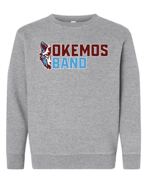 Custom Printed Apparel | Youth Custom Crewneck Sweatshirt | Okemos Band - Okemos Band - 19368