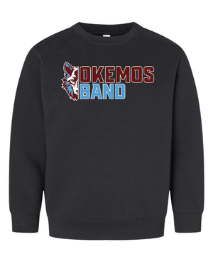 Custom Printed Apparel | Youth Custom Crewneck Sweatshirt | Okemos Band - Okemos Band - 19368