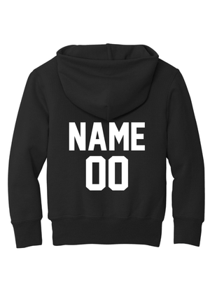 Custom Printed Apparel | Youth Custom Hoodie - Black | LA Dragons - LA Dragons - 19284