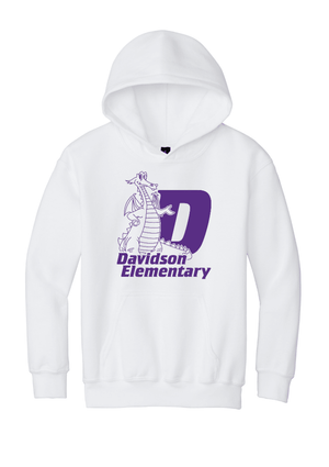 Custom Printed Apparel | Youth Custom Hoodie | Davidson Elementary - Davidson Elementary - 19765