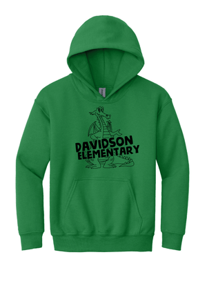 Custom Printed Apparel | Youth Custom Hoodie | Davidson Elementary - Davidson Elementary - 19765