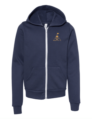 Custom Printed Apparel | Youth Custom Hoodie - Full Zip | Portland Cub Scouts - Portland Cub Scouts - 19262
