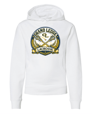 Custom Printed Apparel | Youth Custom Hoodie | Grand Ledge Lacrosse - GL Lacrosse - 19166