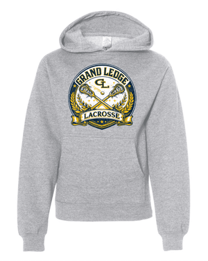 Custom Printed Apparel | Youth Custom Hoodie | Grand Ledge Lacrosse - GL Lacrosse - 19166