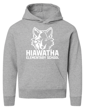 Custom Printed Apparel | Youth Custom Hoodie | Hiawatha Elementary - Hiawatha Elementary - 19891