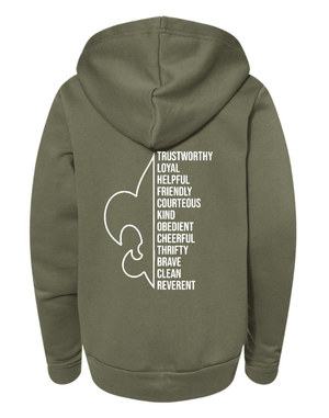 Custom Printed Apparel | Youth Custom Hoodie | Portland Boy Scouts - Portland Boy Scouts - 19243