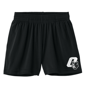 Custom Printed Apparel | Youth Custom Shorts - Black Pocketed 5" Style | Okemos Public Montessori - OPM Spring - 19289