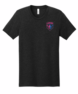 Custom Printed Apparel | Youth Custom T-Shirt - Black | Lansing Gladiators - Lansing Gladiators - 19512
