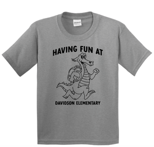 Custom Printed Apparel | Youth Custom T-Shirt | Davidson Elementary - Davidson Elementary - 19765
