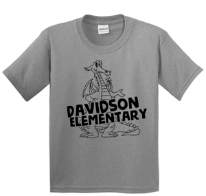 Custom Printed Apparel | Youth Custom T-Shirt | Davidson Elementary - Davidson Elementary - 19765