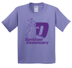 Custom Printed Apparel | Youth Custom T-Shirt | Davidson Elementary - Davidson Elementary - 19765
