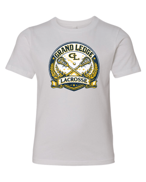Custom Printed Apparel | Youth Custom T-Shirt | Grand Ledge Lacrosse - GL Lacrosse - 19166