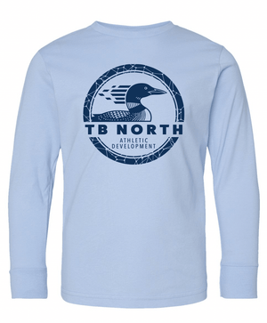 Custom Printed Apparel | Youth Custom T-shirt - Long Sleeve | TB North Athletic Development - TB North - 19531