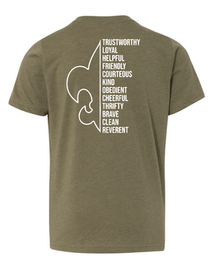 Custom Printed Apparel | Youth Custom T-Shirt | Portland Boy Scouts - Portland Boy Scouts - 19243