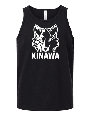 Custom Printed Apparel | Youth Custom Tank Top - Black | Kinawa Middle School - Kinawa - 19332