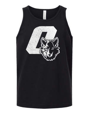 Custom Printed Apparel | Youth Custom Tank Top - Black | Kinawa Middle School - Kinawa - 19332