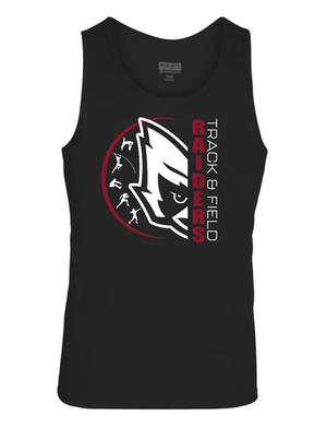 Custom Printed Apparel | Youth Custom Tank Top - Black | Portland MS Track & Field - Portland MS T&F - 19117