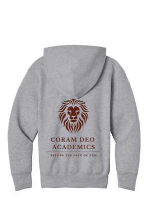 Custom Printed Apparel | Youth Full Zip Hoodie | Coram Deo Academics - Coram Deo 2026 - 19830