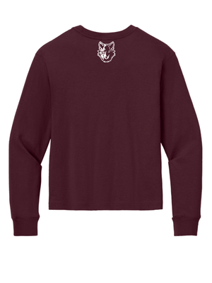 Custom Printed Apparel | Youth Heavyweight Long Sleeve T-Shirt | CMS/Kinawa Cross Country - CMS/Kinawa XC - 19795