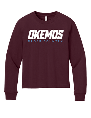 Custom Printed Apparel | Youth Heavyweight Long Sleeve T-Shirt | CMS/Kinawa Cross Country - CMS/Kinawa XC - 19795