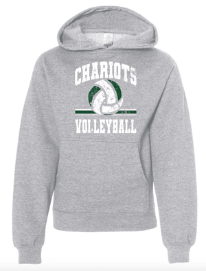 Custom Printed Apparel | Youth Hoodie | CHAP Chariot Volleyball - CHAP Volleyball - 19816