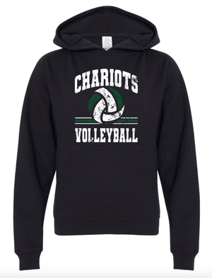 Custom Printed Apparel | Youth Hoodie | CHAP Chariot Volleyball - CHAP Volleyball - 19816