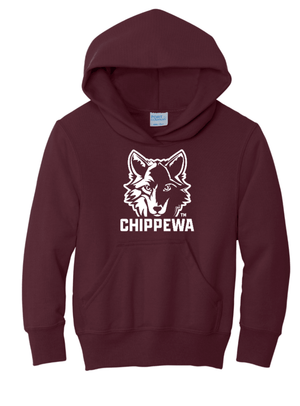 Custom Printed Apparel | Youth Hoodie | Chippewa Middle School - Chippewa Middle School