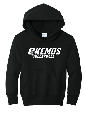 Custom Printed Apparel | Youth Hoodie | CMS Volleyball - CMS Vball - 19852
