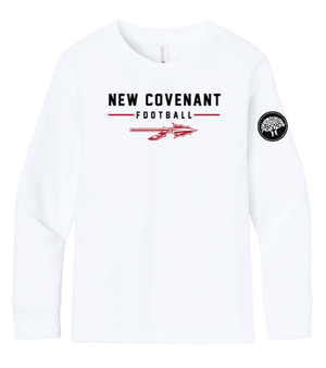 Custom Printed Apparel | Youth Long Sleeve | NCCS Football - NCCS Football - 20015