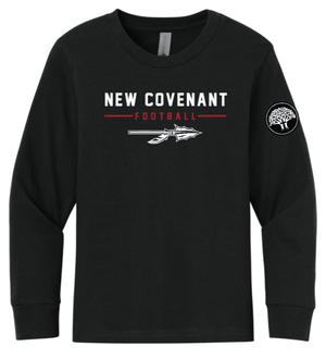 Custom Printed Apparel | Youth Long Sleeve | NCCS Football - NCCS Football - 20015