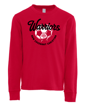 Custom Printed Apparel | Youth Long Sleeve T-Shirt | NCCS Soccer - NCCS Soccer - 19191