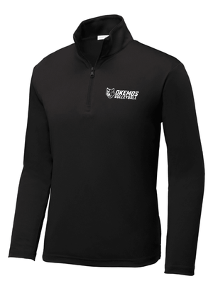 Custom Printed Apparel | Youth Performance 1/4 Zip | CMS Volleyball - CMS Vball - 19852