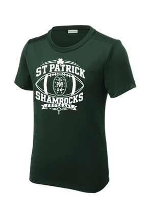 Custom Printed Apparel | Youth Performance T-Shirt | St. Patrick Football - SP Football - 20010