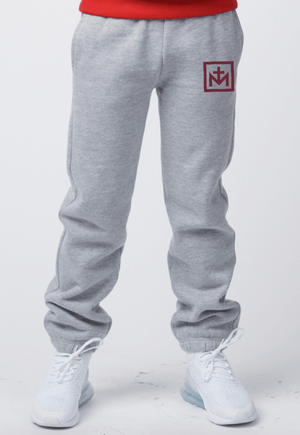 Custom Printed Apparel | Youth Sweatpants - Athletic Heather | St. Martha School Spirit Wear - St. Martha OD