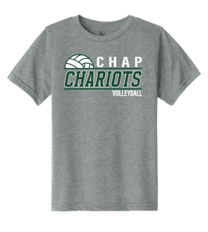 Custom Printed Apparel | Youth T-Shirt | CHAP Chariot Volleyball - CHAP Volleyball - 19816