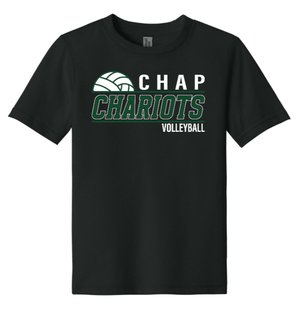 Custom Printed Apparel | Youth T-Shirt | CHAP Chariot Volleyball - CHAP Volleyball - 19816