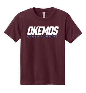 Custom Printed Apparel | Youth T-Shirt | CMS/Kinawa Cross Country - CMS/Kinawa XC - 19795