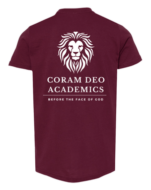 Custom Printed Apparel | Youth T-Shirt | Coram Deo Academics - Coram Deo 2026 - 19830