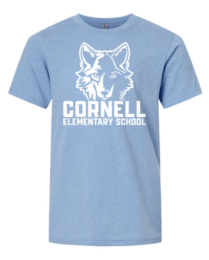 Custom Printed Apparel | Youth T-Shirt | Cornell Elementary - Cornell - 19720