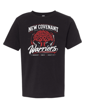 Custom Printed Apparel | Youth T-Shirt | New Covenant Christian School - NCCS Warriors