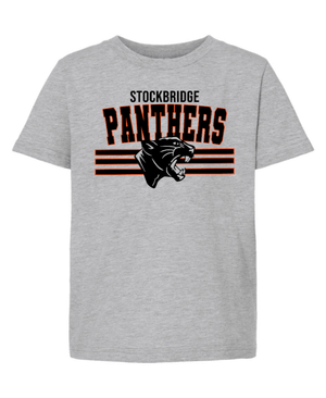 Custom Printed Apparel | Youth T-Shirt | Stockbridge Panthers - Stockbridge - 19879